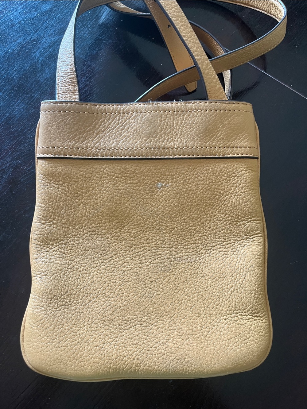 Michael Kors Pebbled Leather Crossbody in Tan - Picture 3 of 3
